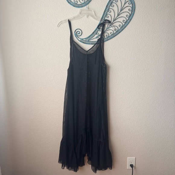 UO Everly Mesh Midi Slip Dress NWT - Picture 3 of 7